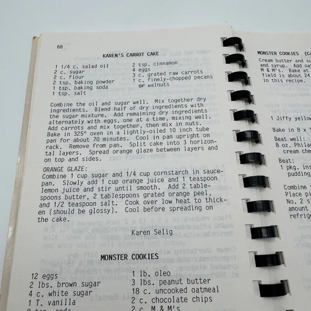 Vintage Cookbook First Baptist Church Dubuque IA 1840-1990 Midwest Recipes